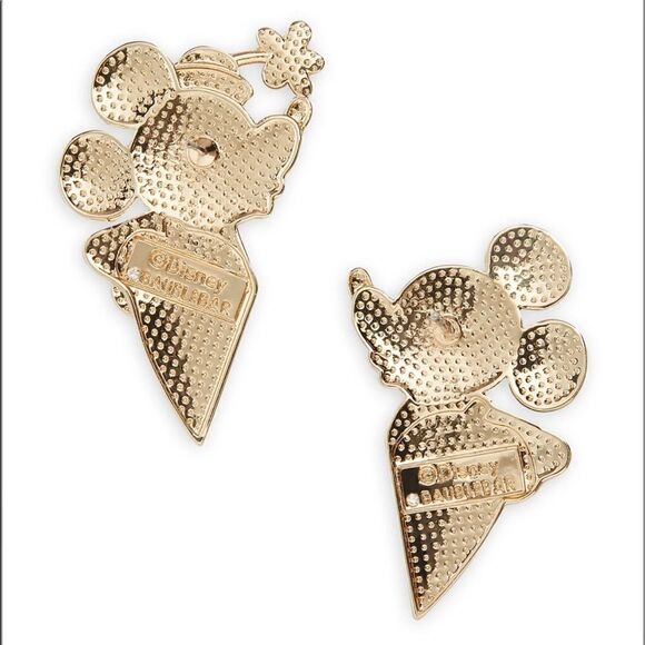 NIB Disney Mickey and Minnie Mouse Pavé Earrings by BaubleBar - Picture 3 of 4